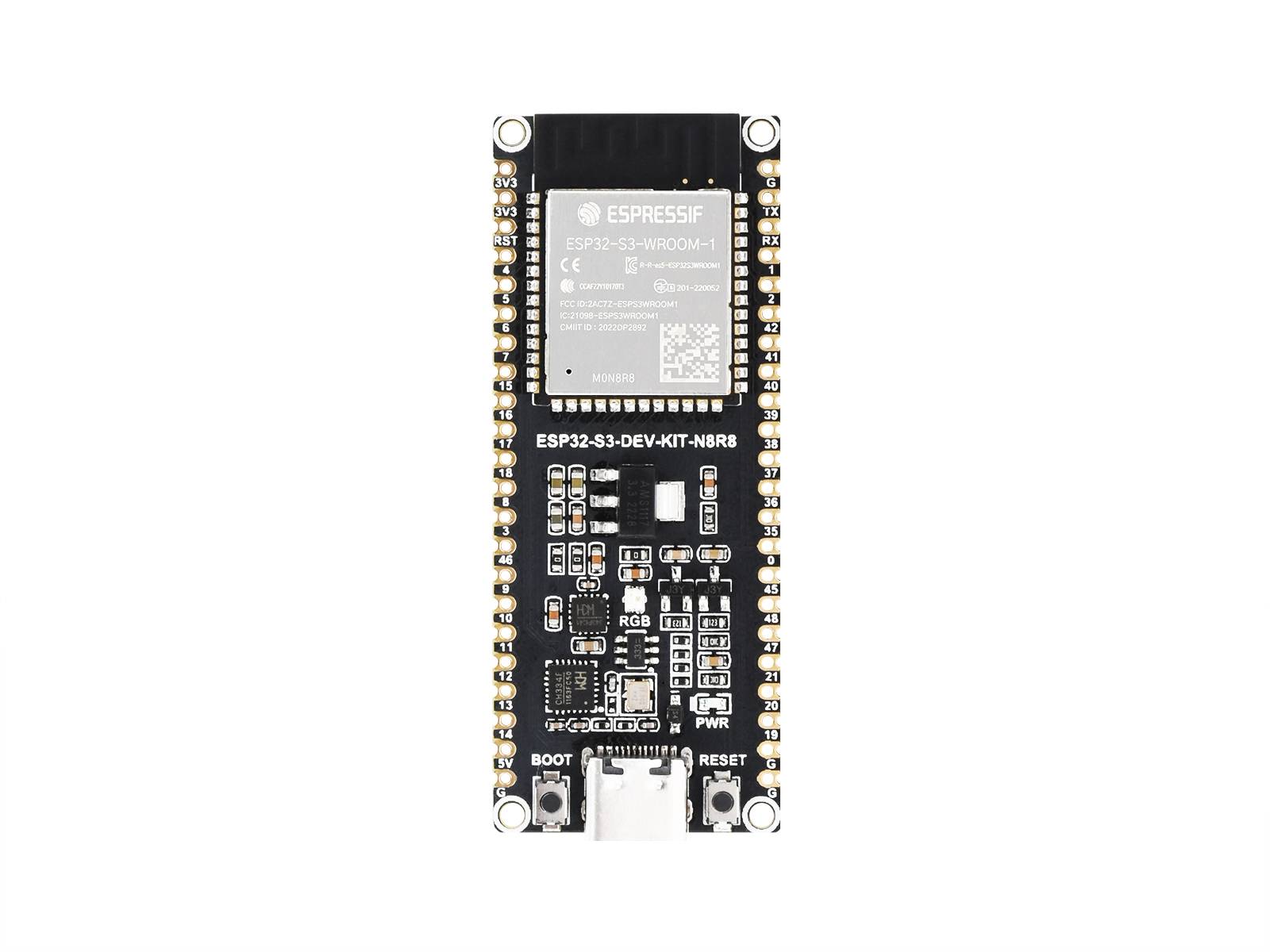 WaveShare ESP32-S3 Microcontroller 2.4GHz Wi-Fi Development Board