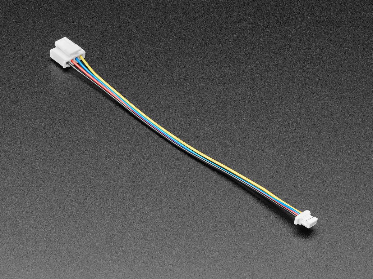 Adafruit Grove to STEMMA QT / Qwiic / JST SH Cable 100mm Long 4528