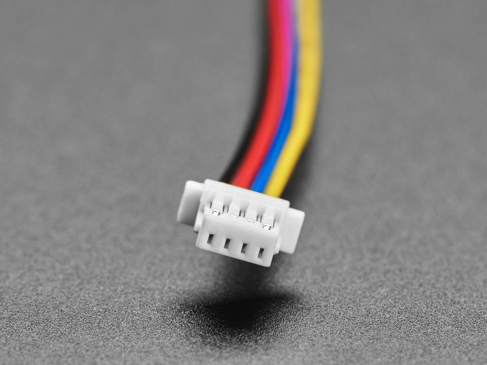 Adafruit Grove to STEMMA QT / Qwiic / JST SH Cable 100mm Long 4528