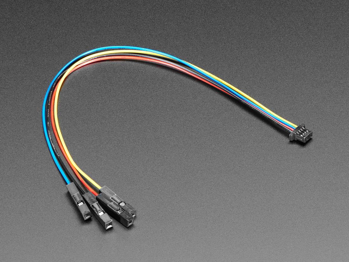 Adafruit STEMMA QT Qwiic JST SH 4Pin Cable 150mm with Premium Female Sockets