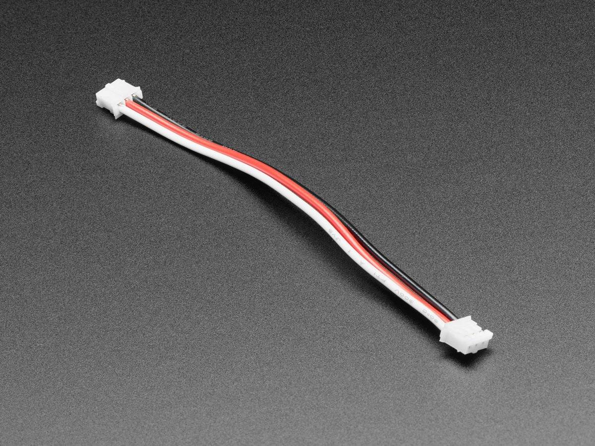 Adafruit JST PH 2mm 3Pin Plug-Plug Cable 100mm long 4336