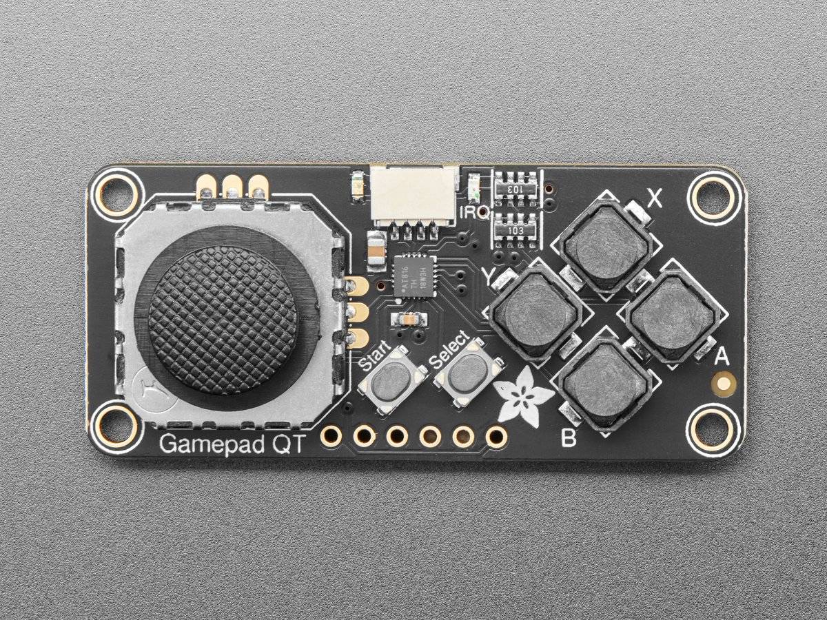 Adafruit Mini I2C Gamepad with seesaw STEMMA QT Qwiic 5743