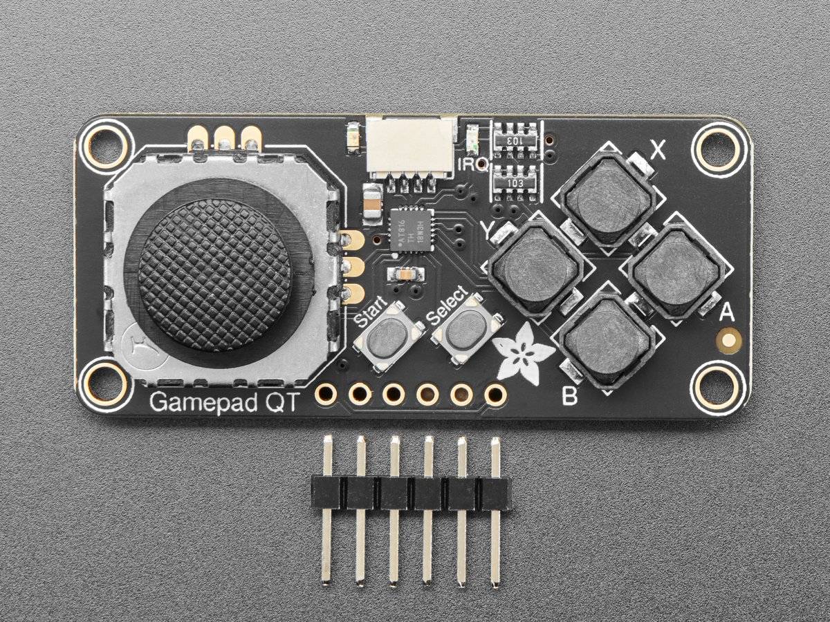 Adafruit Mini I2C Gamepad with seesaw STEMMA QT Qwiic 5743