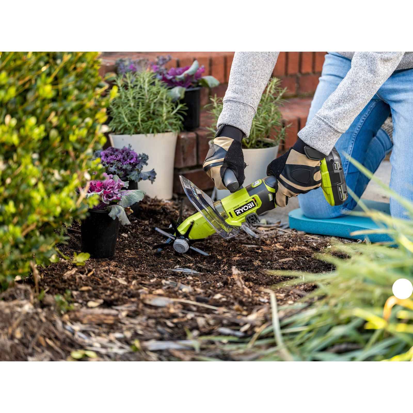 RYOBI Akku-Kompakt-Kultivator RY18HCA-0 18V