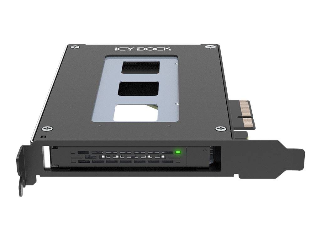 Icy Dock ToughArmor MB111VP-B - Mobiles Speicher-Rack - U.2 / U.3 SSD Mobilrack - 2.5" (6.4 cm)