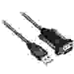 ACT AC6000 Serien-Kabel Schwarz 1,5 m USB Typ-A DB-9 (AC6000)