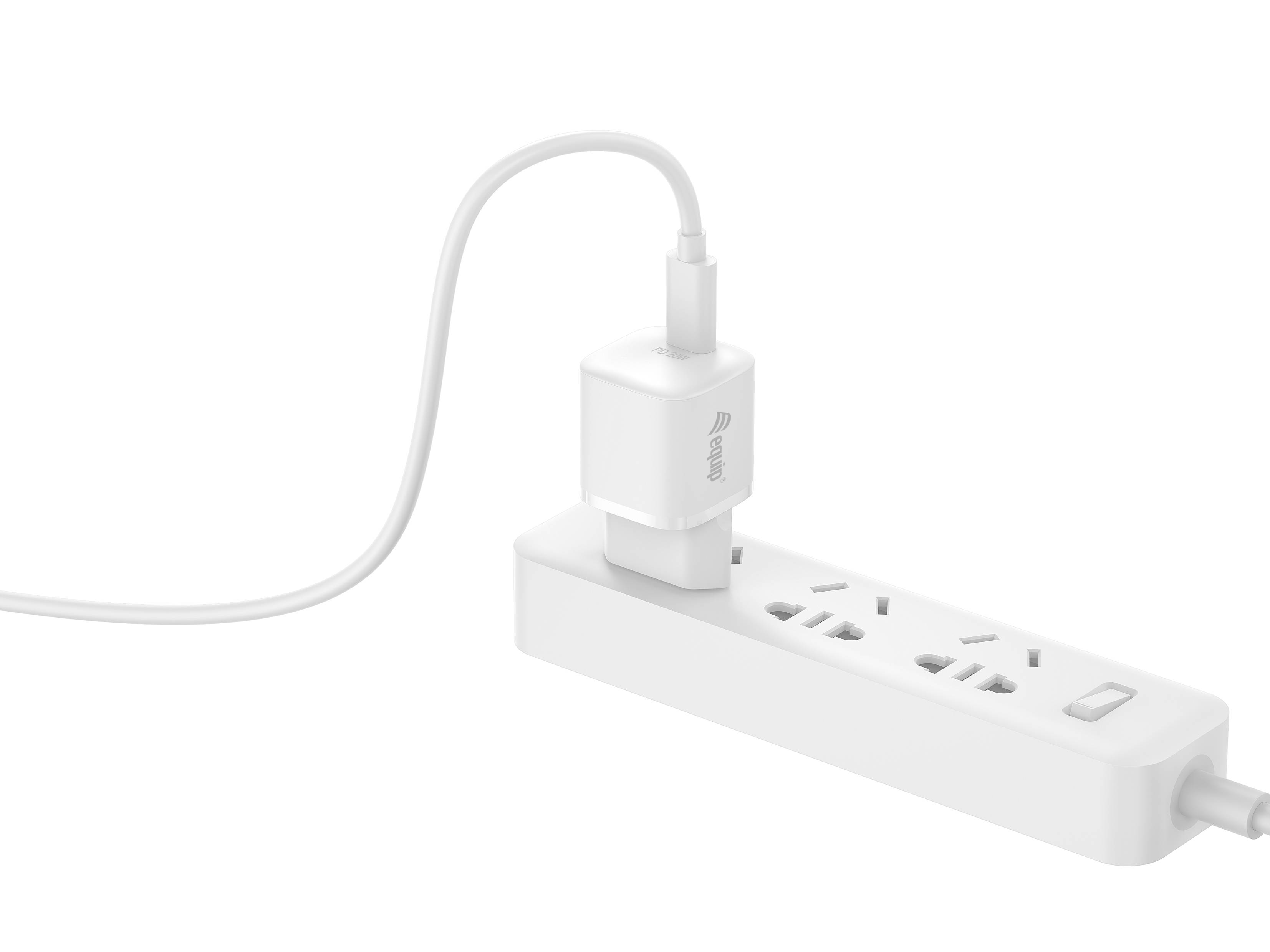 Equip 1-Port 20W USB-C PD-Ladegerät - Indoor - AC - 12 V - Weiß