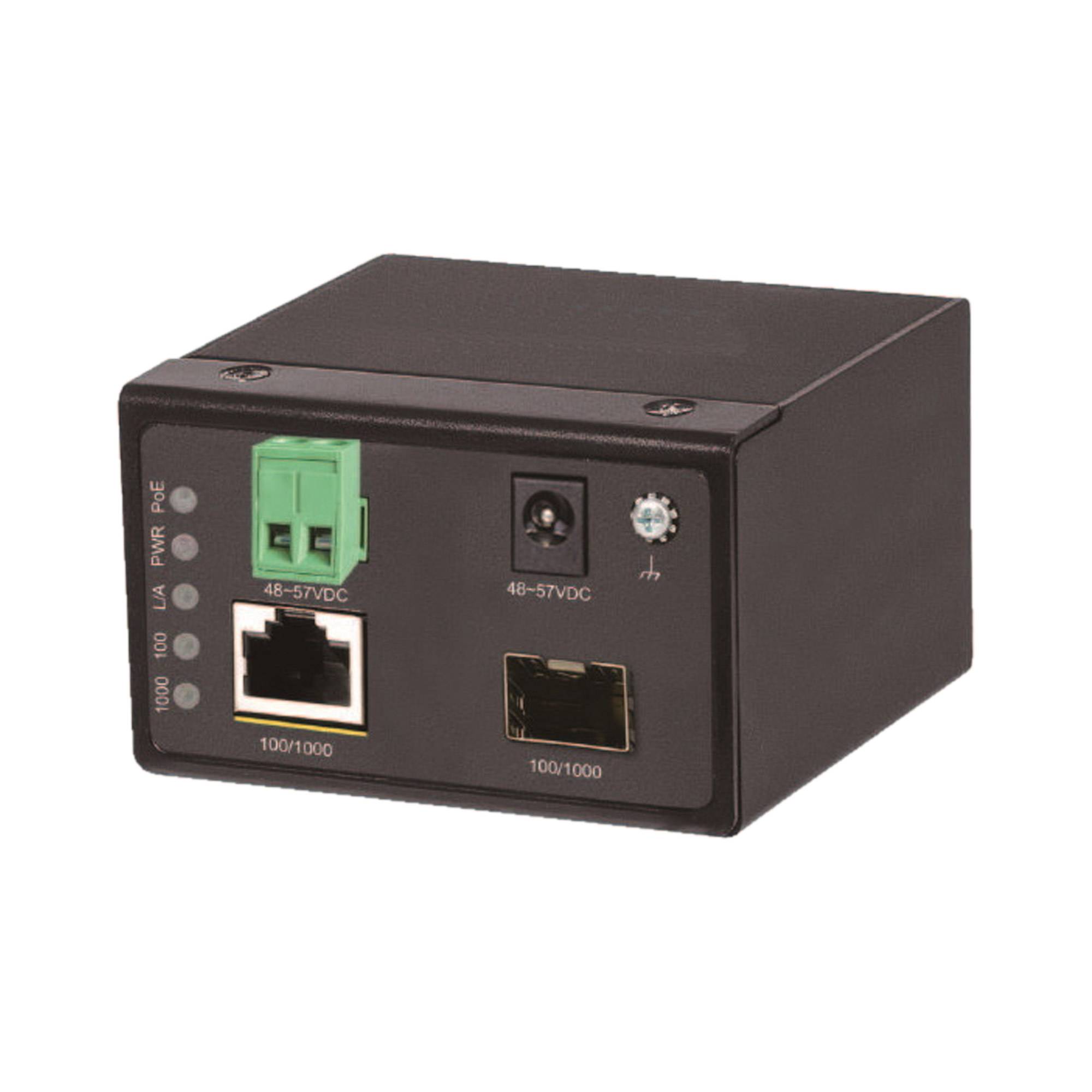 LONGSHINE - LCS-CP863I PoE+ Media Converter 100/1000Mb/s RJ45 - SFP/FX - Converter - Kupferdraht