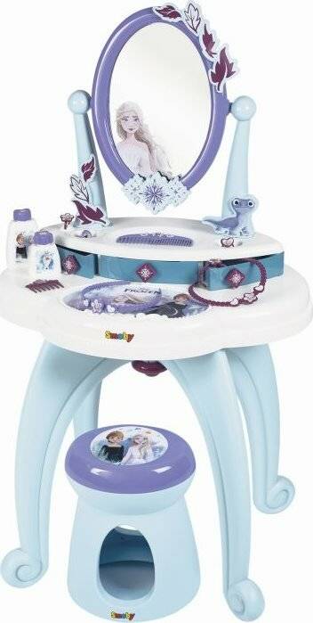 SMOBY Kosmetiktisch mit Stuhl 2in1 Ice Kingdom