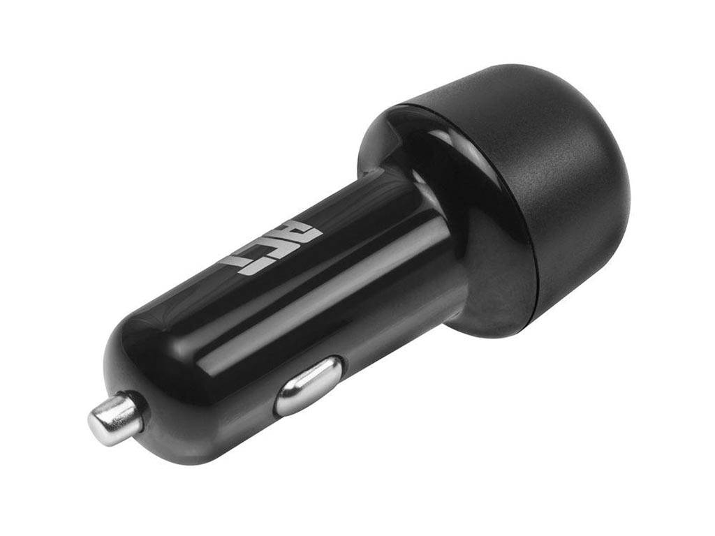 USB-Autoladegerät, 2 x USB-C, Power Delivery Funktion, 45W, 3A, schwarz