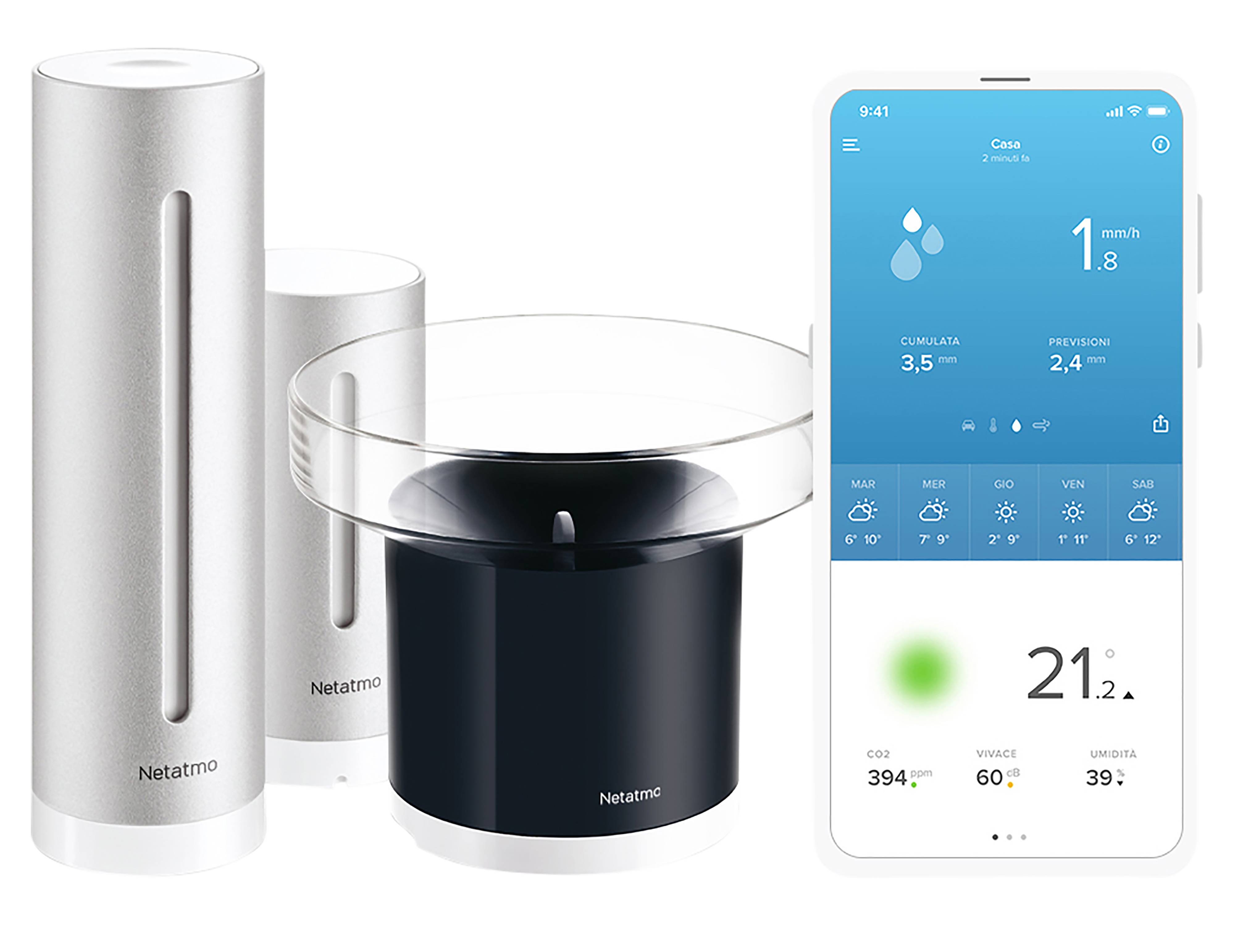 NETATMO Starterset Wetterstation, NBU-NWS-NRG-EU