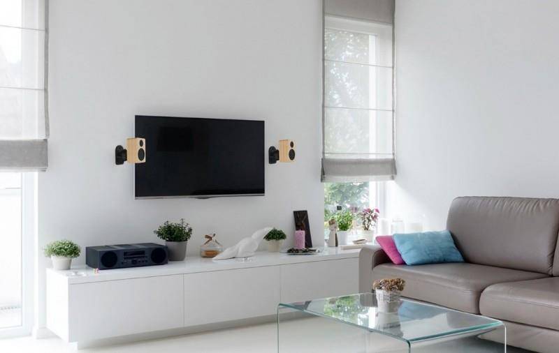 Reflecta Sono 2.1-TR Universal Lautsprecher Halterungen schwarz (23184)