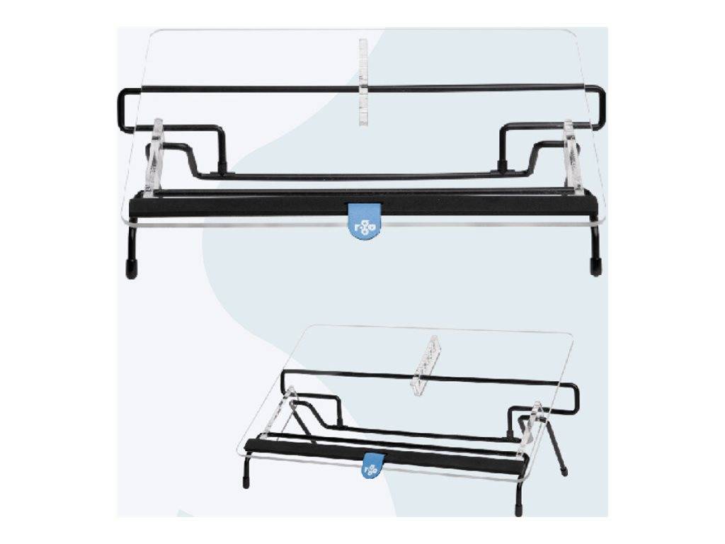 Dokumentenhalter FlexRead bis A3 transparentAcryl sch