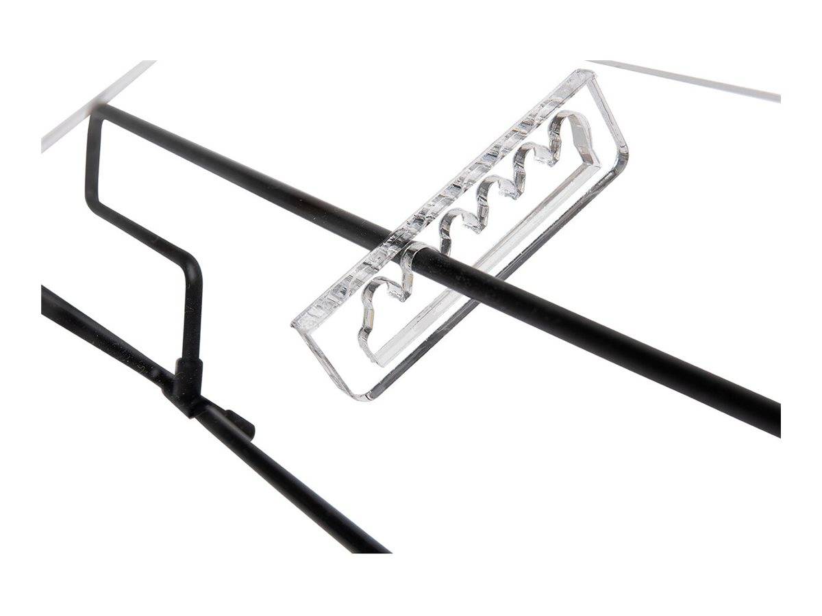 Dokumentenhalter FlexRead bis A3 transparentAcryl sch