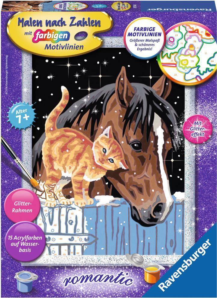 Ravensburger Fohlen mit Kätzchen