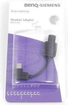BenQ Siemens Headsetadapter DCO-100, black, Blister (DCO-100)
