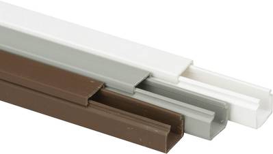 HEIDEMANN 09940 Kabelkanal Braun 15x15 mm Braun (09940)