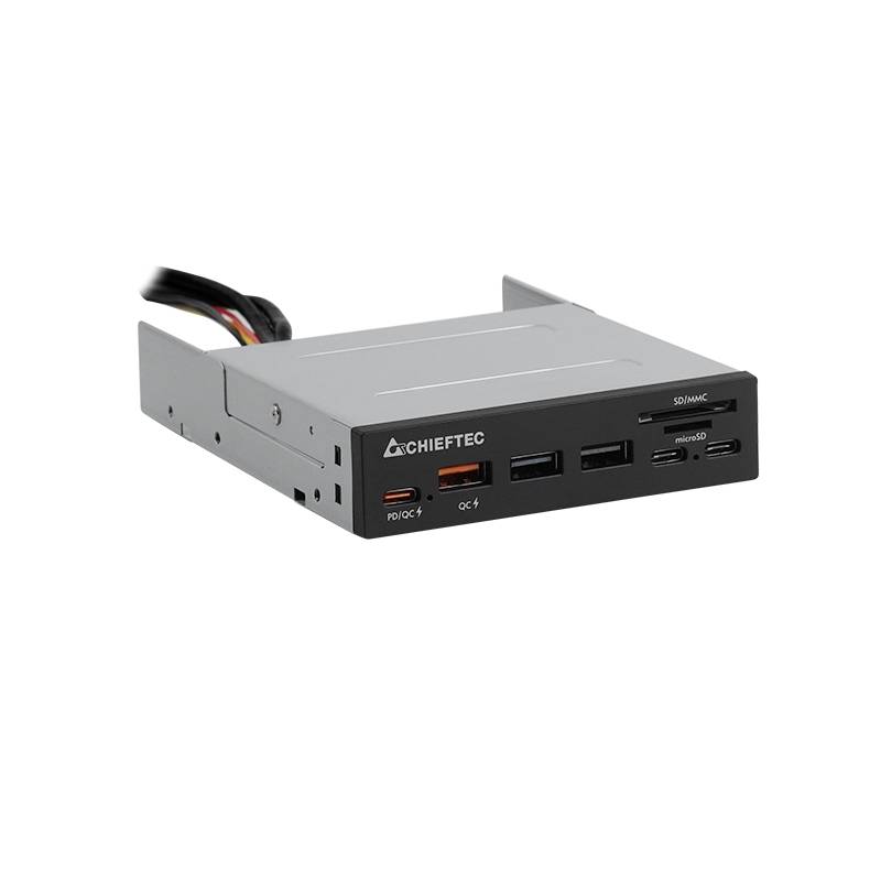 Chieftec CRD-908H - Kartenleser - 2 in 1 - 8,9 cm (3,5 Zoll)