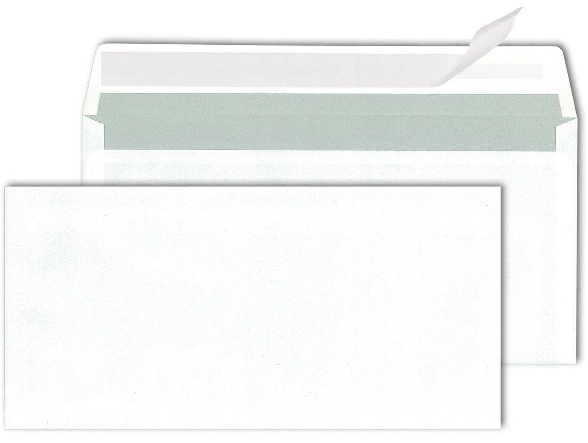 MAILmedia Briefumschläge DIN lang ohne Fenster haftklebend 30005746