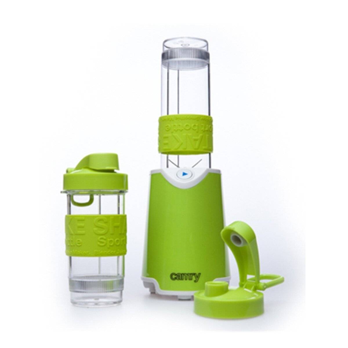 Camry CR 4069 Standmixer - Smoothie Maker mit Sportflaschen & Ice-Crush-Funktion