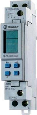 Zeitschaltuhr für Hutschiene Betriebsspannung 230 V/AC 12.71.8.230.0000 1 (12.71.8.230.0000)