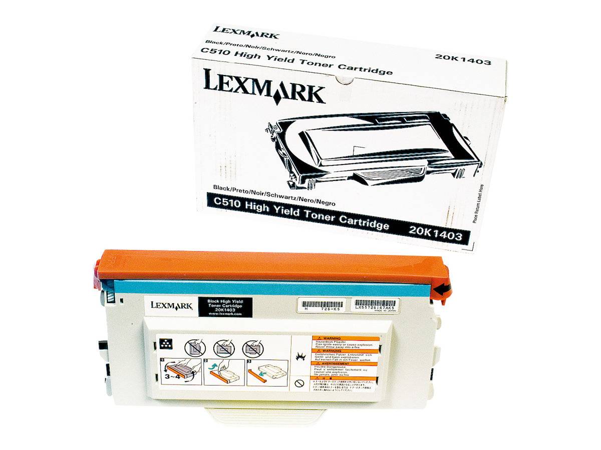 Lexmark Schwarz - Original - Tonerpatrone - für Lexmark C510