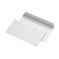 MAILmedia Briefumschläge C5 haftklebend, 100 g-qm, weiß ohne Fenster, holzfrei, Offset, mit grauem Flächeninnendruck