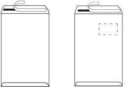 herlitz Versandtasche, DIN C4, mit Fenster, weiß, Inhalt: 25 Stück