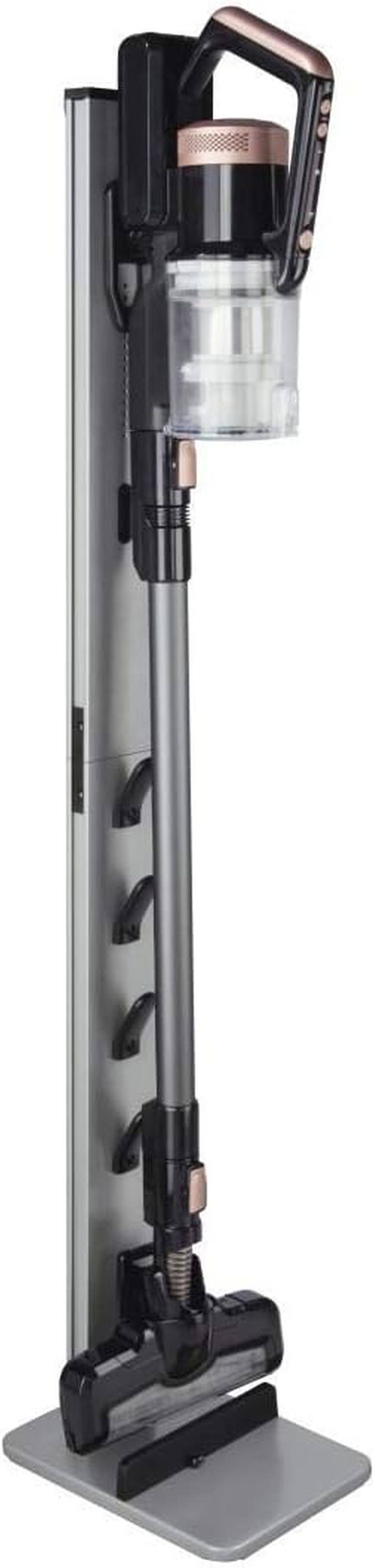 Xavax Standfuß-Organizer für Akkustaubsauger Silber, (110235)