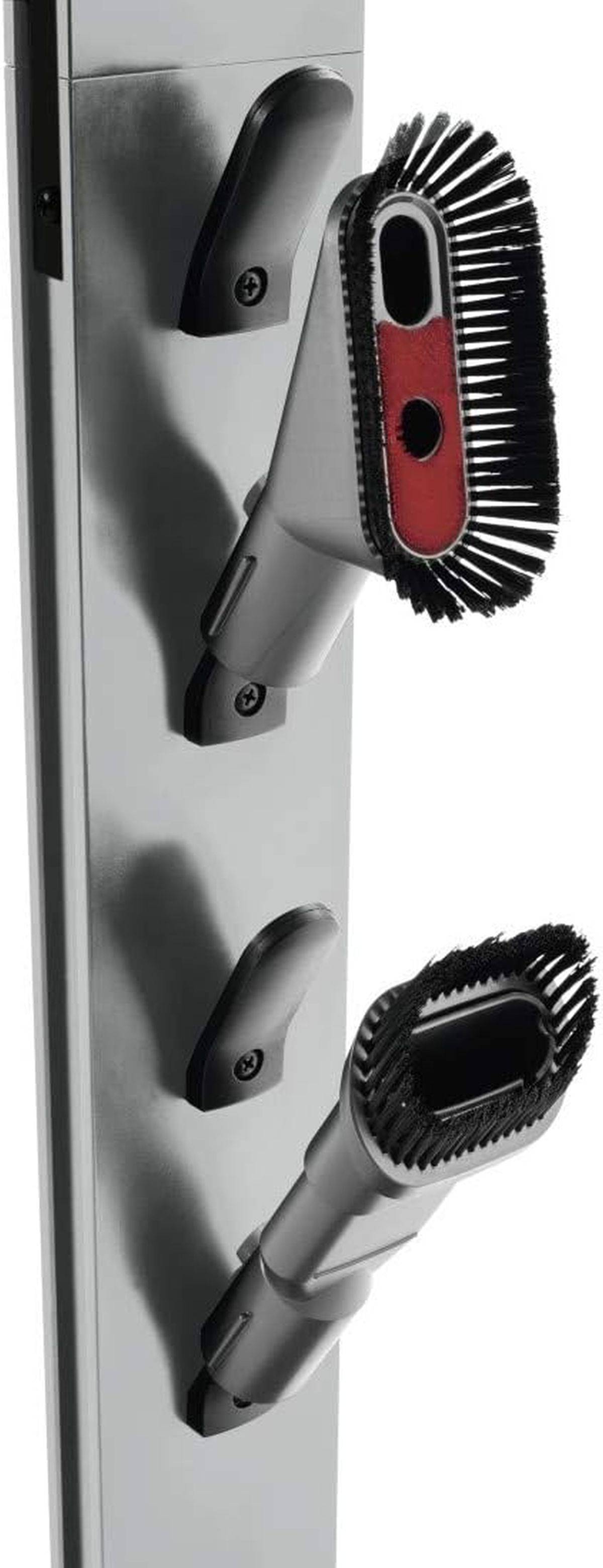 Xavax Standfuß-Organizer für Akkustaubsauger Silber, (110235)