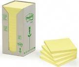 Post-it Haftnotiz Recycling Notes 6541T 76x76mm gelb 16 St./Pack