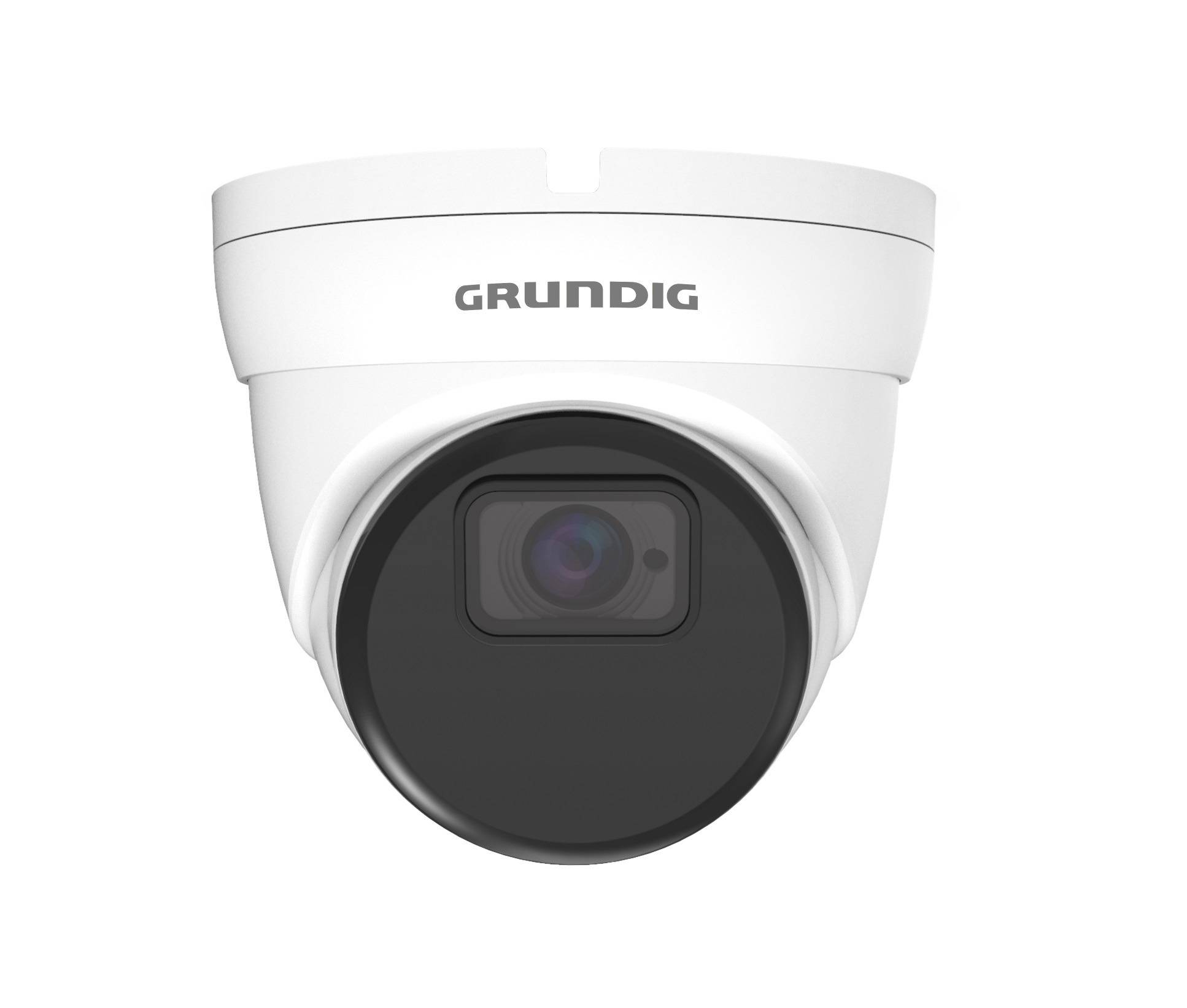 Grundig Grundig GU-CI-AC8616E, IP Dome Kamera, 1/2.8", 3840x2160, 30fps, 2.7-13.5mm, IR 50m, Audio, Alarm I/O 2/1, WDR