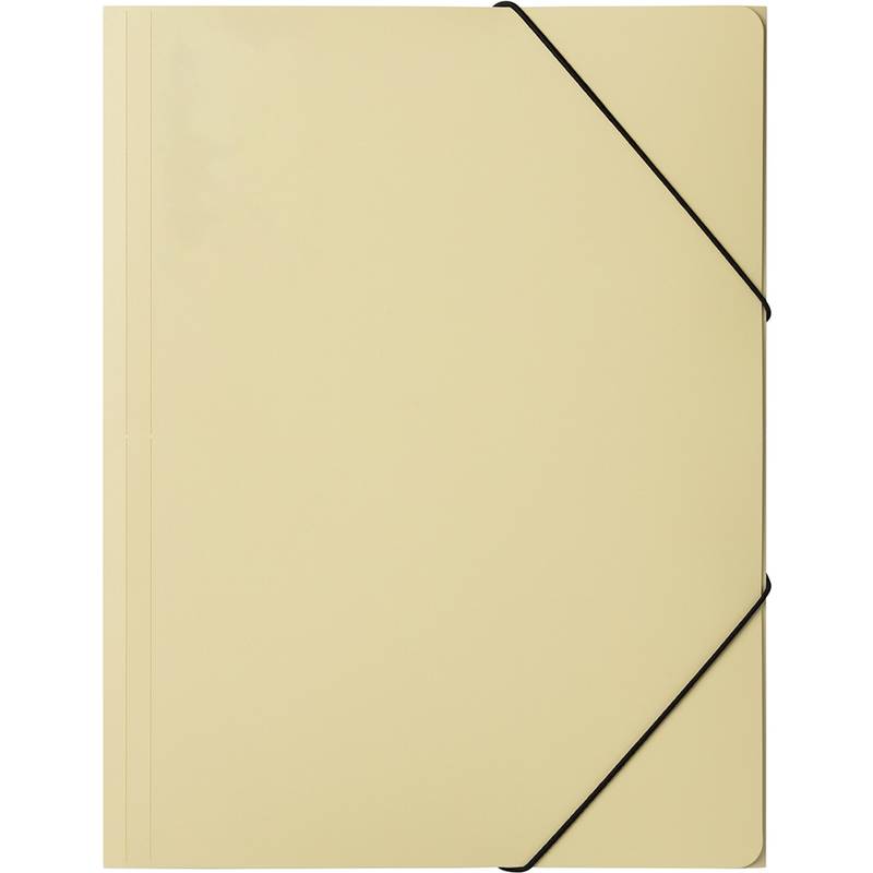 PAGNA Eckspannermappe "Pastell eco", DIN A4, PP, pastellgelb