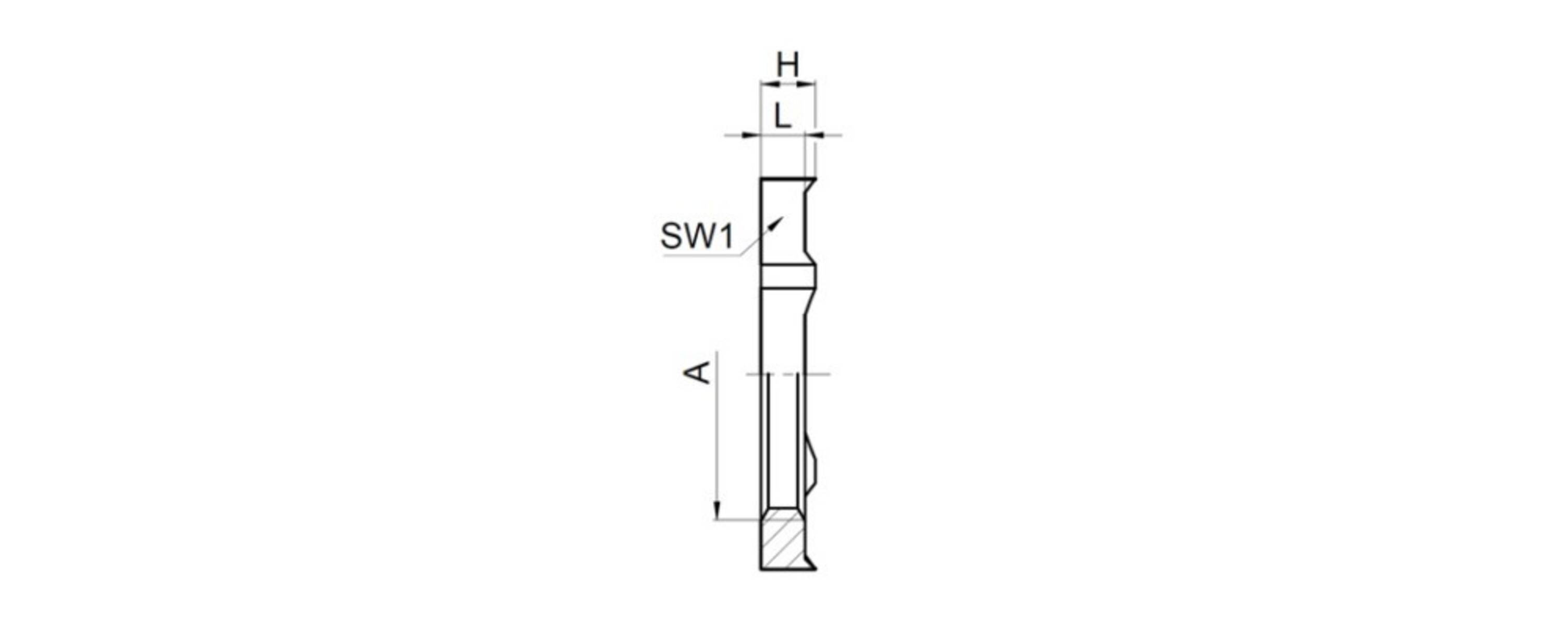 Jacob MS-Gegenmutter 50.250 YPOT