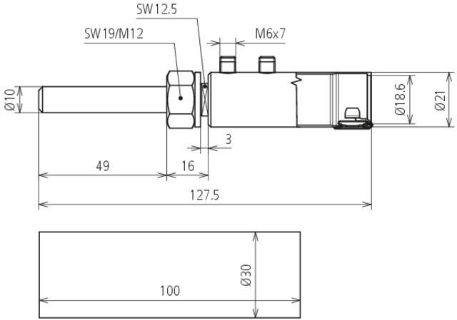 DEHN Anschlusselement AE BO10 KF HVI 60V2A