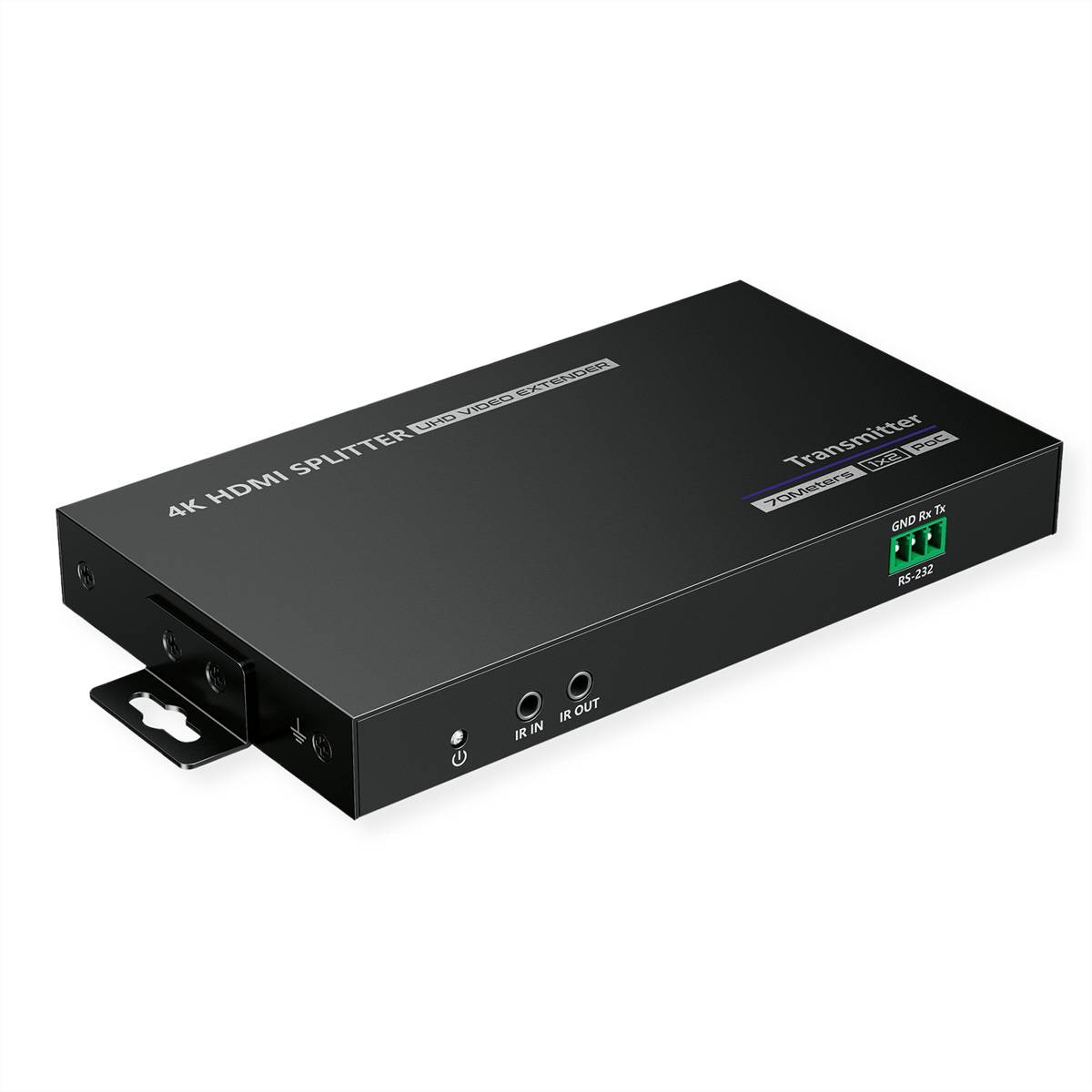 VALUE HDMI Splitter 3fach, mit Verlängerung (2x) über TP, bis 40 m