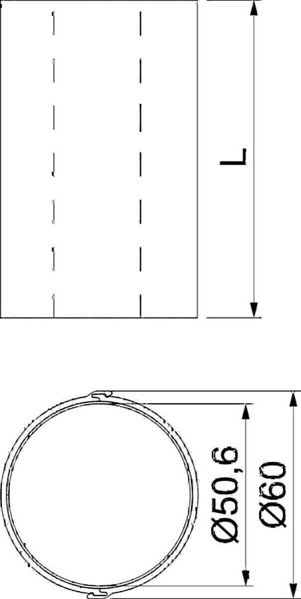 OBO Bettermann Rohrschale CTS 06150