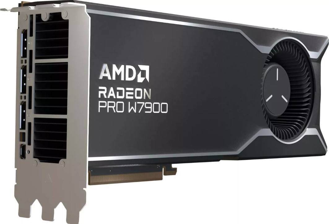 AMD Radeon Pro W7900 - Grafikkarten - Radeon Pro W7900 - 48 GB GDDR6 - PCI Express 4.0 x16 (hinteres Laufwerk)