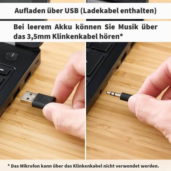 Bluetooth Headset GB-2 mit USB-Adapter