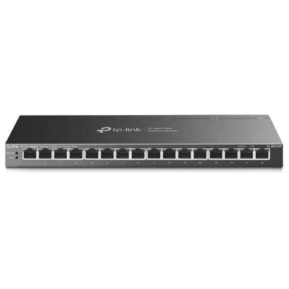 TL-SG116P V1 Switch 16-Ports Gigabit PoE+