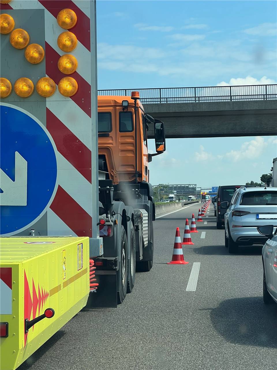 Schake 3L530TL2 Leitkegel zweiteilig nach TL Folie Typ 2 Höhe: 500 mm rot/weiß