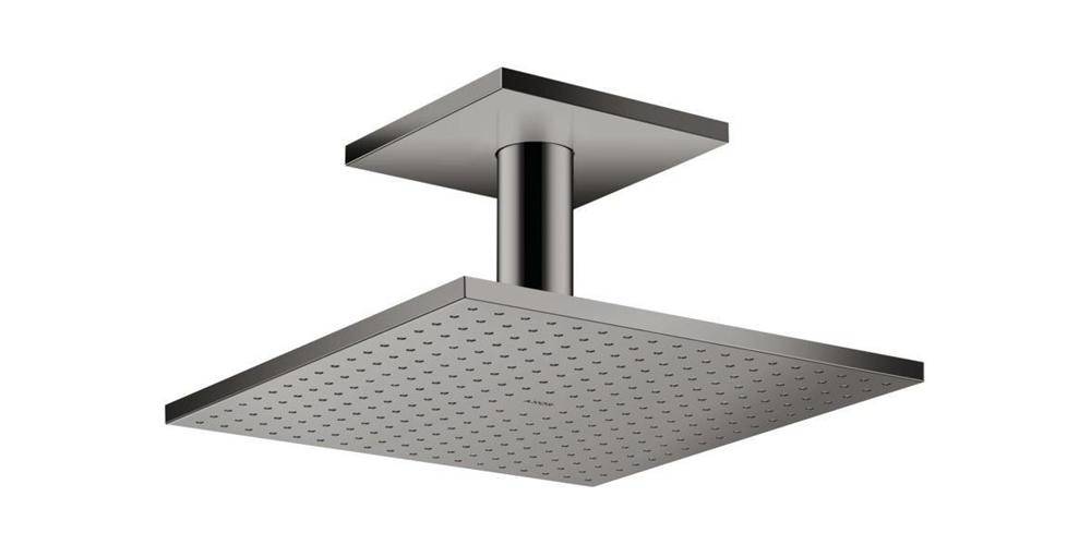 hansgrohe Kopfbrause 300/300 2jet AXOR Deckenmontage polished black