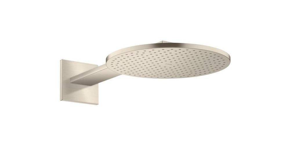 hansgrohe Kopfbrause 300 1jet AXOR mit Brausearm Wandmontage brushed
