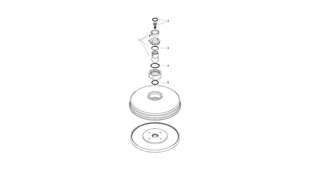 hansgrohe Tellerkopfbrause 180 1jet AXOR MONTREUX DN 15 brushed bronze