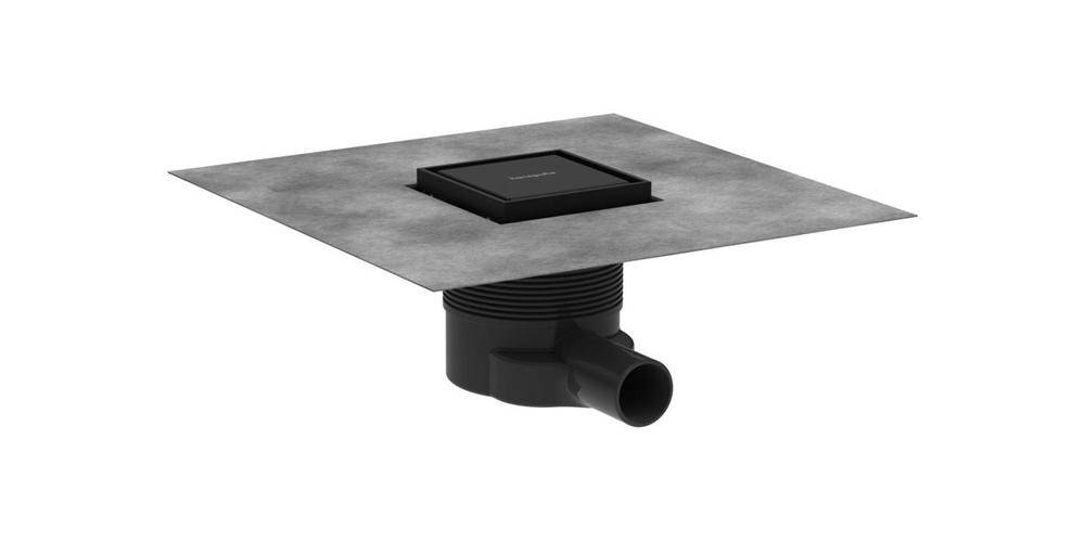 hansgrohe HG Punktablauf RainDrain Brilliance Komplettset 100x100mm