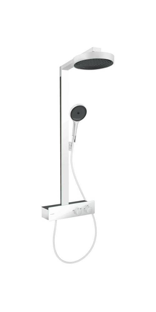 hansgrohe HG Showerpipe Rainfinity 350 mit Kopfbrause 250 mattweiß
