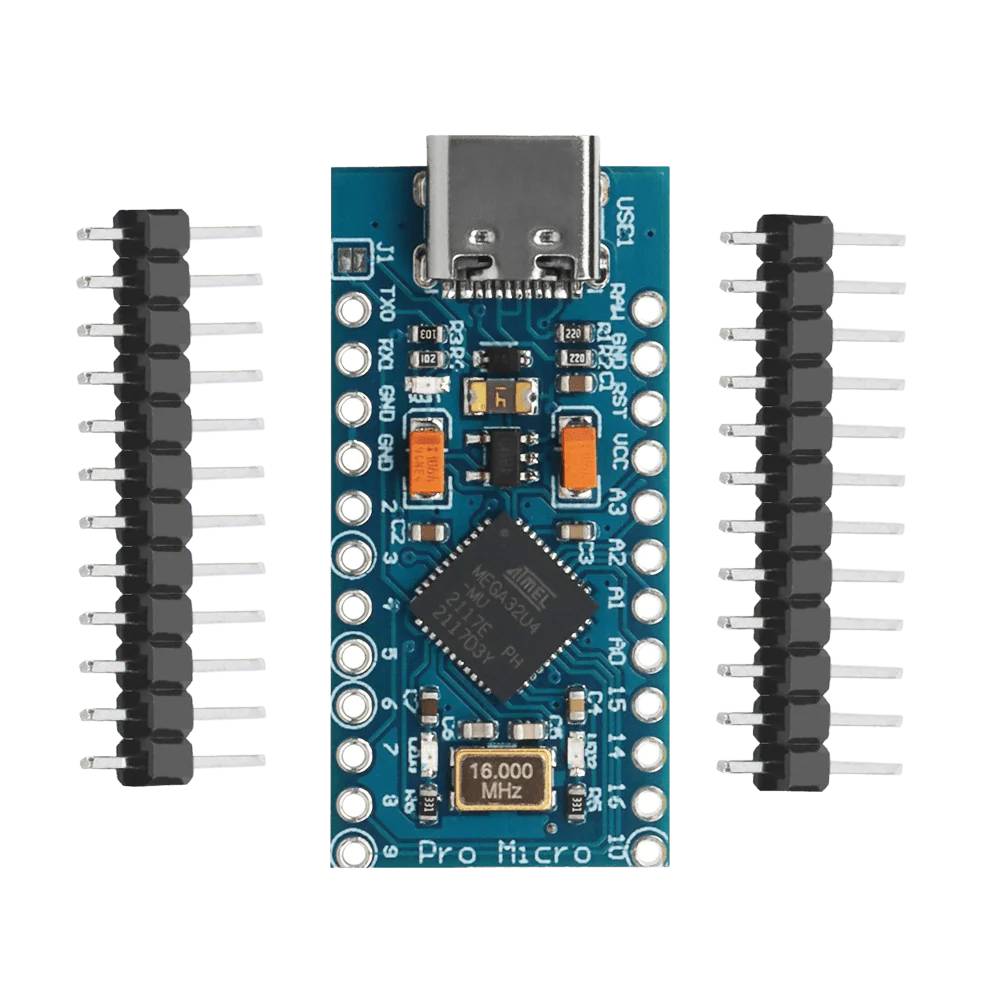 5V 16MHz ATmega32U4 Board Type-C Compatible with Arduino Pro Micro