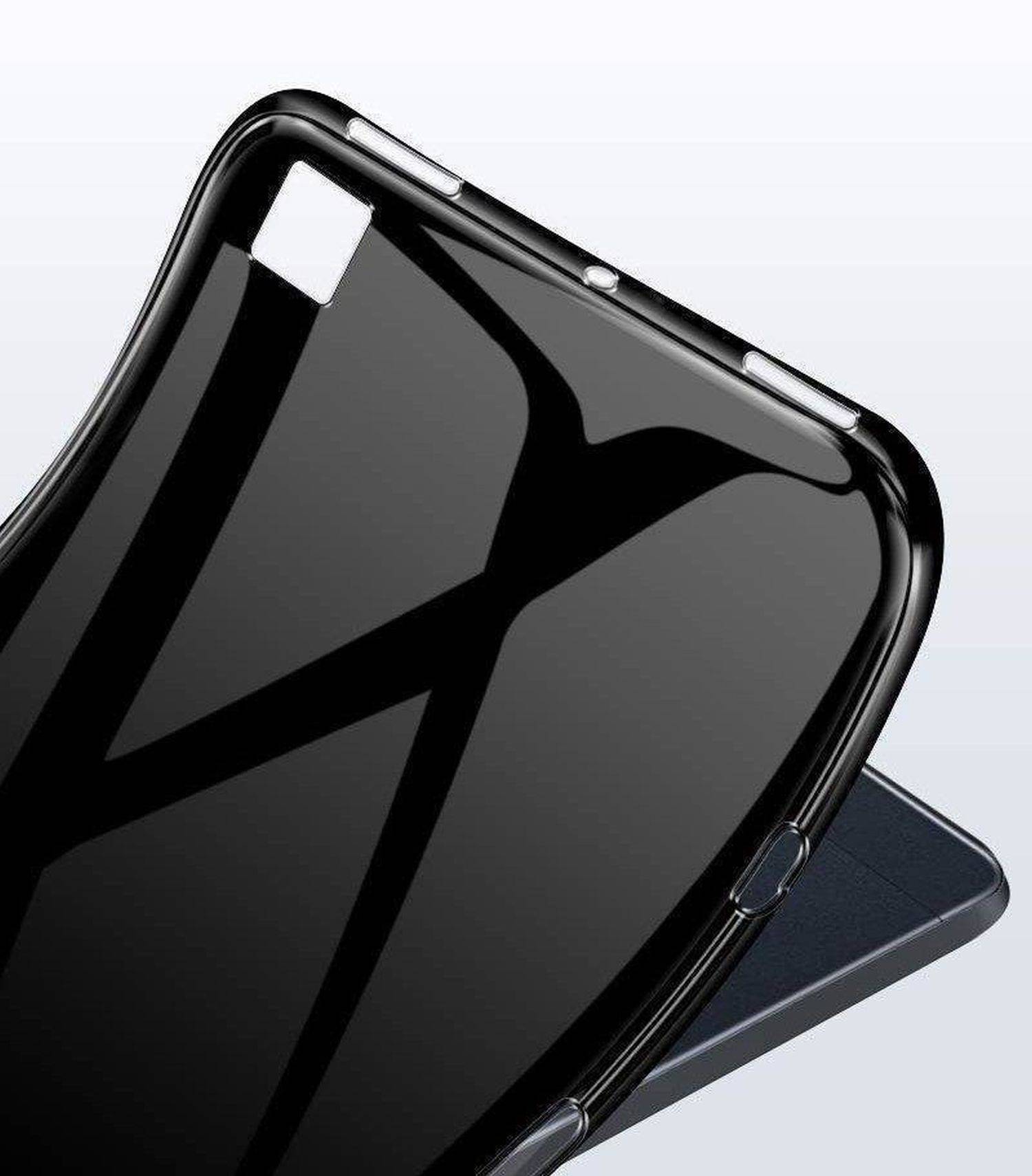Slim Case Cover kompatibel mit Xiaomi Redmi Pad 10.4" Flexible Silikonhülle Schwarz