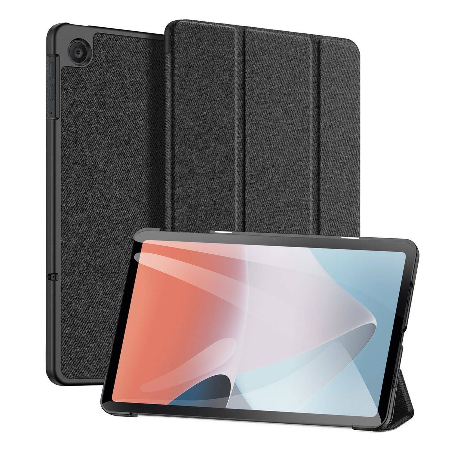 Dux Ducis Domo Hülle kompatibel mit Oppo Pad Air Smart Cover Ständer schwarz