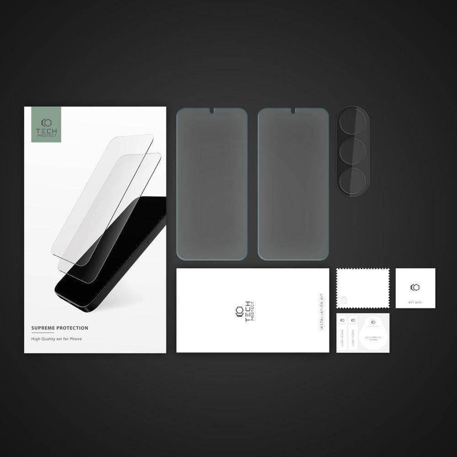 4in1 Displayschutz Set Schutzglas Kameraschutz kompatibel mit Samsung Galaxy A34 5G
